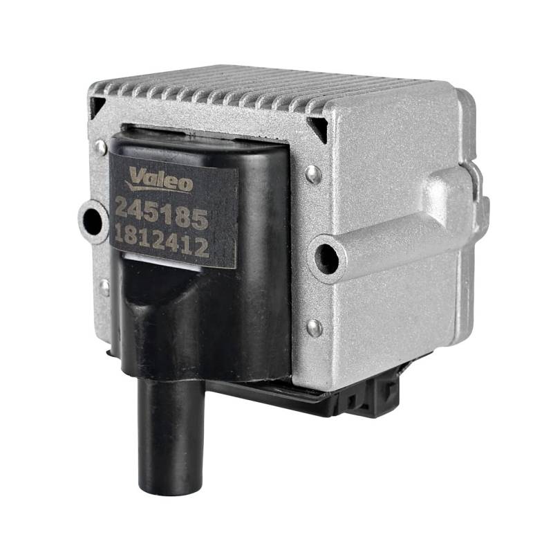 VALEO 245185 Zündspule Anzahl der Sekundärauslässe : 1 Anzahl der Pins : 6 Typ von Connexion : Primärwiderstand : Sekundärwiderstand : von VALEO