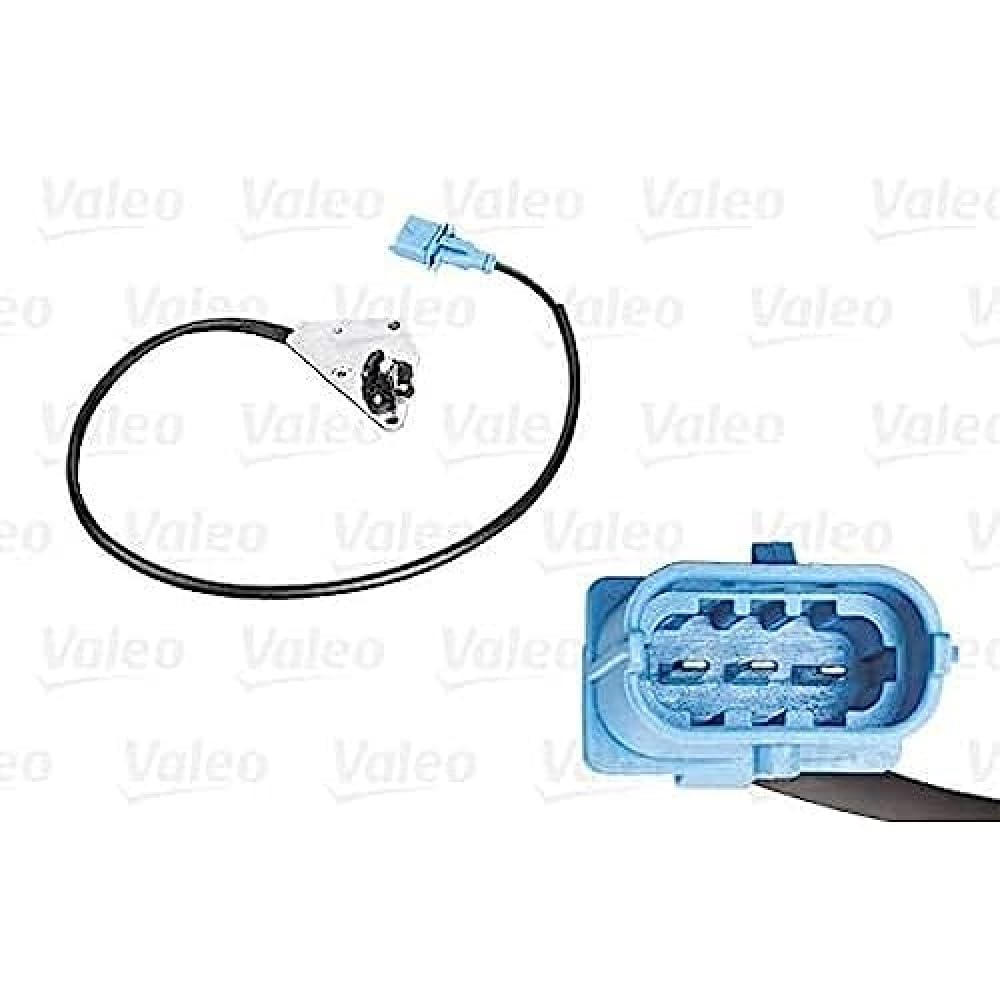 VALEO 253844 Sensor Nockenwellenposition Anzahl der Pins : 3 Plug Type : OVAL Sensortechnik : HALL Mit Kabel : YES Sonde Länge [mm] : von VALEO
