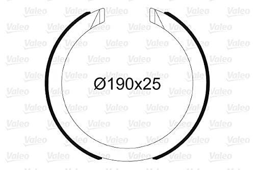 VALEO 564197 Bremsbacken und Zubehör VALEO 564197 Bremsbacken und Zubehör von VALEO