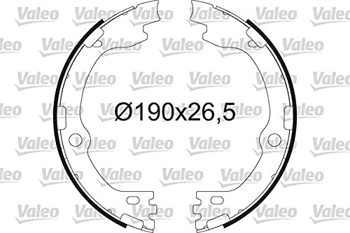 VALEO 564211 Bremsbackensatz Feststellbremse Bremsbackensatz von VALEO