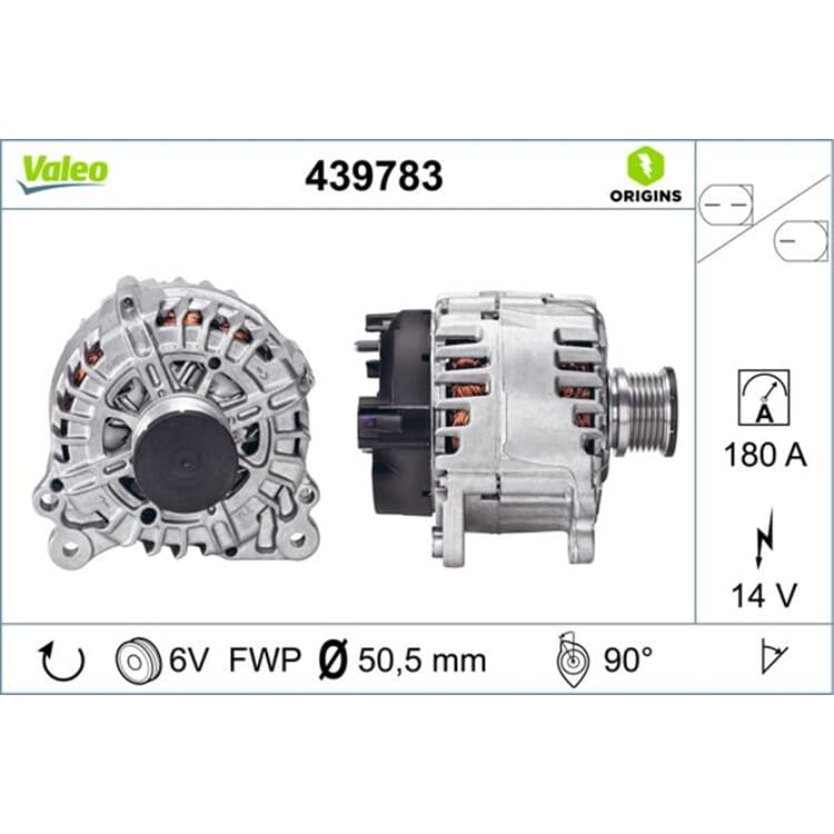 Valeo Generator Audi Seat Skoda VW Valeo Generator Audi Seat Skoda VW von VALEO