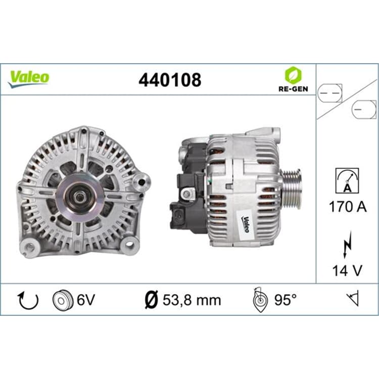 Valeo Generator BMW X5 X6 Valeo Generator BMW X5 X6 von VALEO