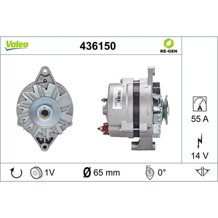 Valeo Generator Fiat Opel Valeo Generator Fiat Opel von VALEO