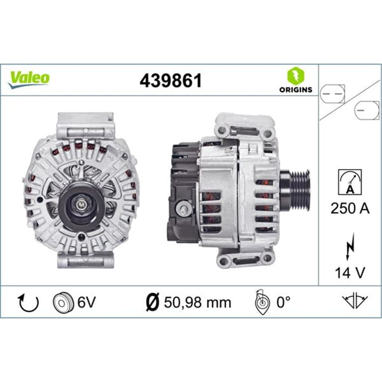 Valeo Generator Mercedes S-Klasse Valeo Generator Mercedes S-Klasse von VALEO