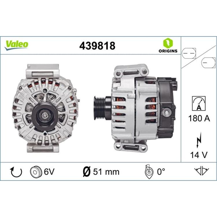 Valeo Generator Mercedes Valeo Generator Mercedes von VALEO
