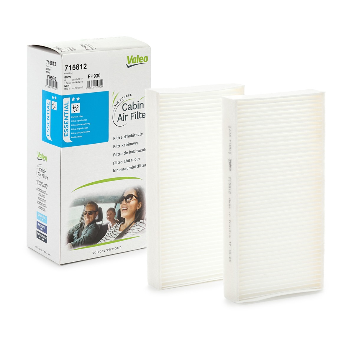 VALEO Innenraumfilter BMW,MINI 715812 64116823724,64119321876,64316835404 6823724,6835404,9321876 VALEO Innenraumfilter BMW,MINI 715812 64116823724,64119321876,64316835404 6823724,6835404,9321876 von VALEO