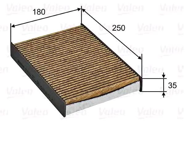 VALEO Innenraumfilter RENAULT,NISSAN 701032 272774BU0A,272774812R,272775114R 272774BA0A VALEO Innenraumfilter RENAULT,NISSAN 701032 272774BU0A,272774812R,272775114R 272774BA0A von VALEO