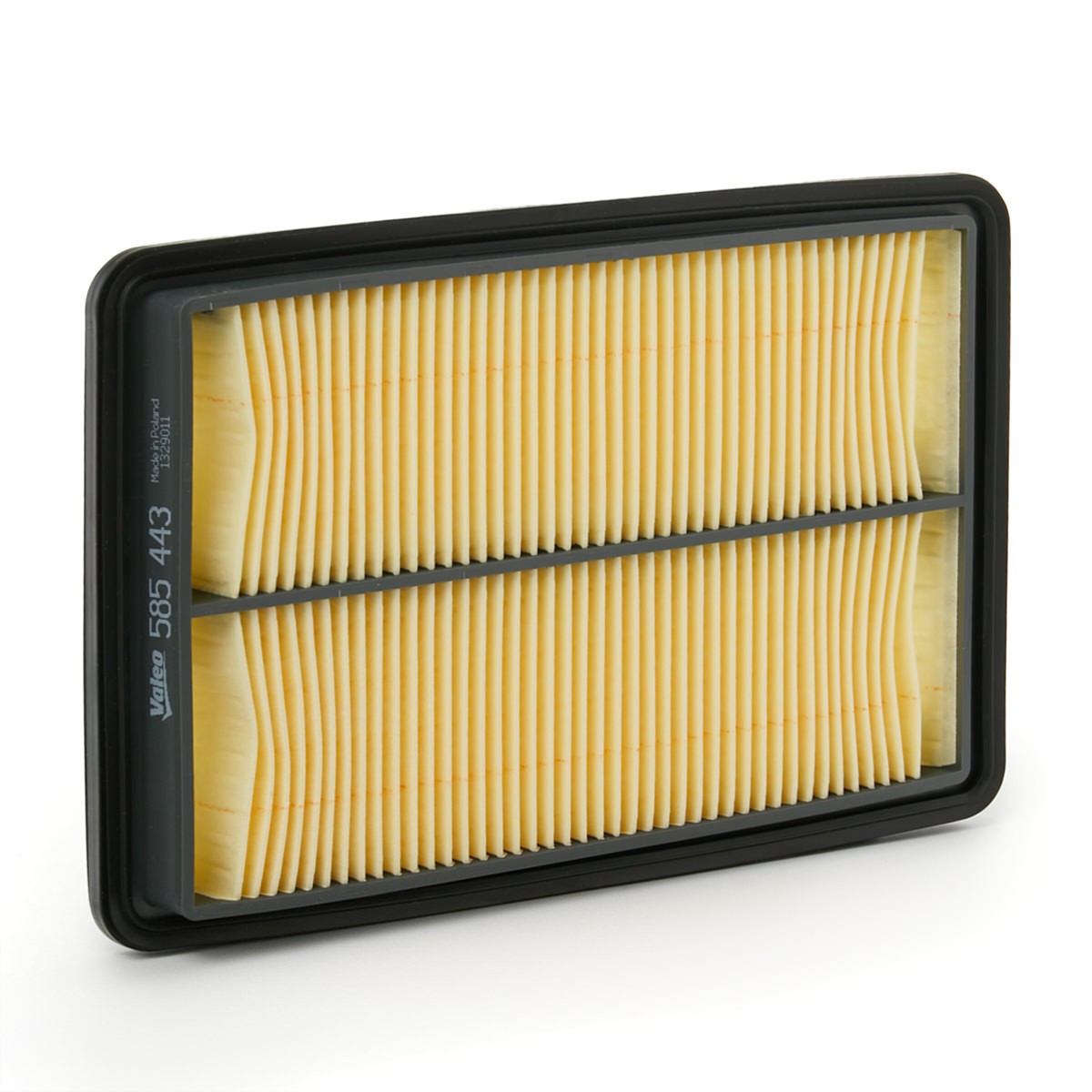VALEO Luftfilter RENAULT,NISSAN,DACIA 585443 165464BC1B,165464BC2A,165464BD0C Motorluftfilter,Filter für Luft 165464BA1A,165464BA1B,165464BC1A von VALEO