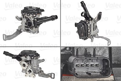 Valeo AGR-Ventil [Hersteller-Nr. 700455] für Citroën, Ds, Opel, Peugeot, Toyota, Vauxhall von VALEO