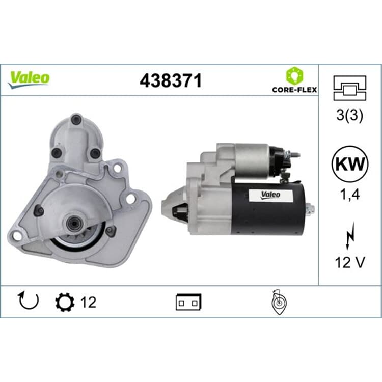 Valeo Anlasser Dacia Nissan Renault Valeo Anlasser Dacia Nissan Renault von VALEO