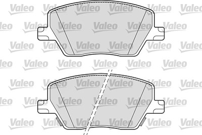 Valeo Bremsbelagsatz, Scheibenbremse [Hersteller-Nr. 302319] für Fiat von VALEO