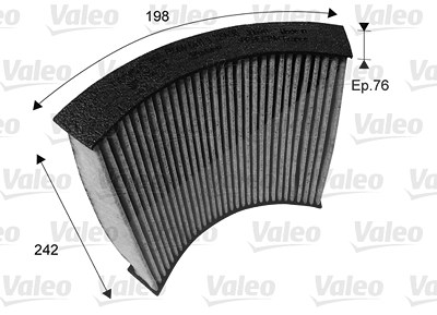 Valeo Filter, Innenraumluft [Hersteller-Nr. 715719] für BMW von VALEO