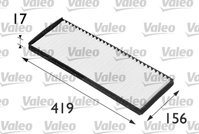 Valeo Filter, Innenraumluft [Hersteller-Nr. 698165] für Opel, Vauxhall von VALEO