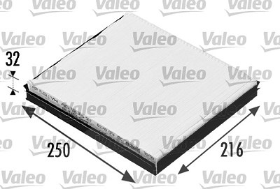 Valeo Filter, Innenraumluft [Hersteller-Nr. 698685] für Audi, Mercedes-Benz, Seat, Skoda, VW von VALEO