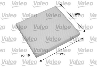 Valeo Filter, Innenraumluft [Hersteller-Nr. 698795] für Toyota von VALEO