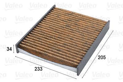 Valeo Filter, Innenraumluft [Hersteller-Nr. 701011] für Ford, Volvo von VALEO