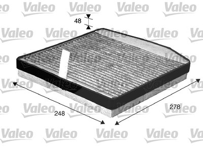 Valeo Filter, Innenraumluft [Hersteller-Nr. 715571] für Volvo von VALEO