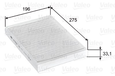 Valeo Filter, Innenraumluft [Hersteller-Nr. 715597] für Land Rover, Volvo von VALEO