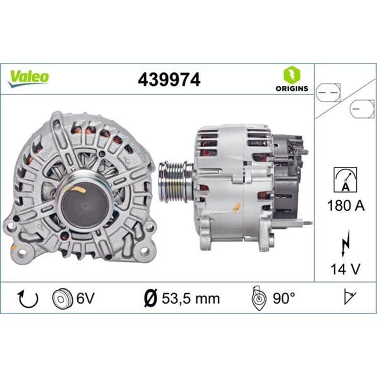 Valeo Generator Audi Seat Skoda VW Valeo Generator Audi Seat Skoda VW von VALEO