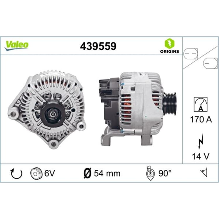 Valeo Generator BMW 5er 6er Valeo Generator BMW 5er 6er von VALEO