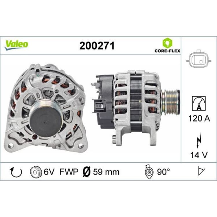 Valeo Generator Dacia Renault Valeo Generator Dacia Renault von VALEO