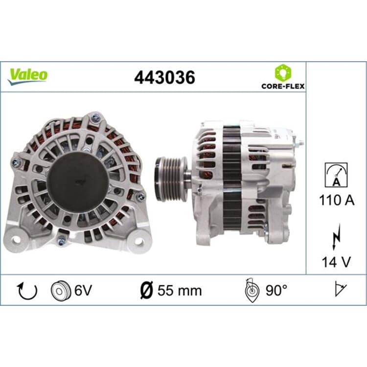 Valeo Generator Dacia Renault Valeo Generator Dacia Renault von VALEO