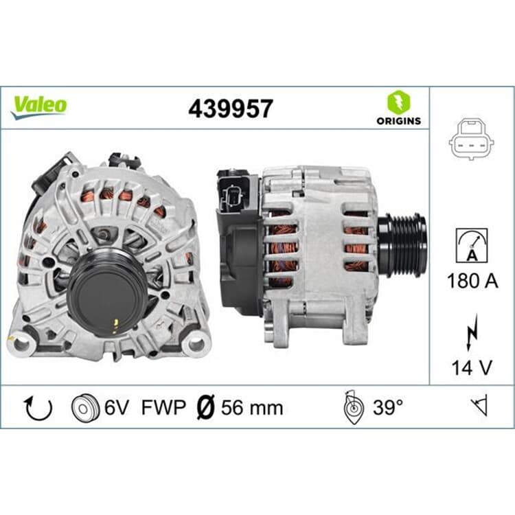 Valeo Generator Ford Galaxy Mondeo S-Max Valeo Generator Ford Galaxy Mondeo S-Max von VALEO