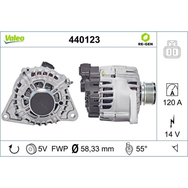 Valeo Generator Hyundai Kia Valeo Generator Hyundai Kia von VALEO