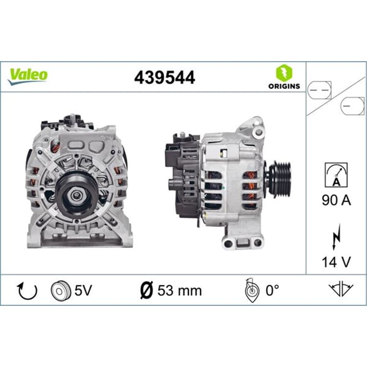Valeo Generator Mercedes A-Klasse B-Klasse Valeo Generator Mercedes A-Klasse B-Klasse von VALEO