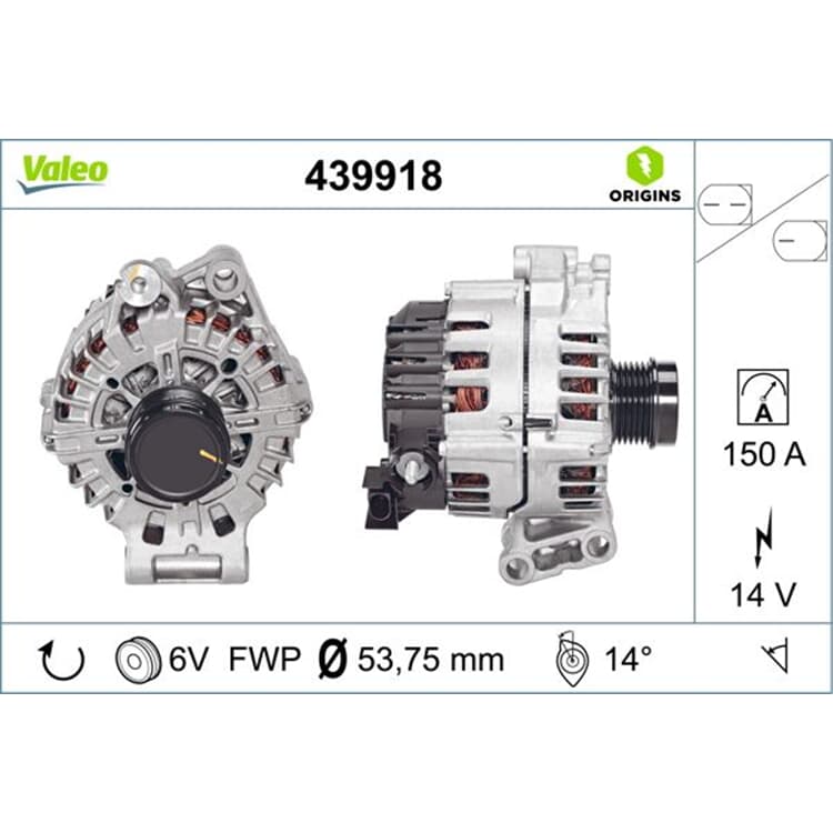 Valeo Generator Volvo S60 S80 V60 V70 Valeo Generator Volvo S60 S80 V60 V70 von VALEO