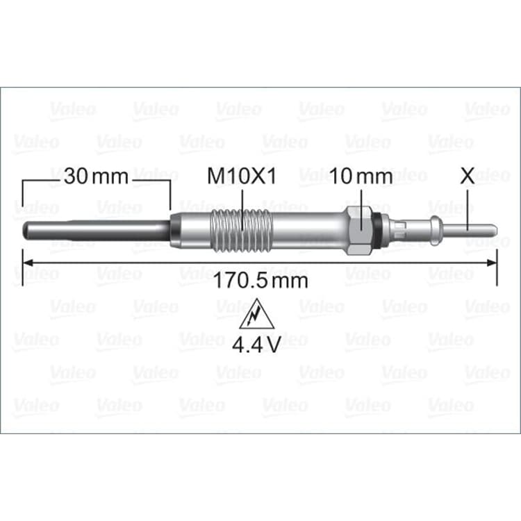 Valeo Gl?hkerze Opel Antara Cascada Insignia Zafira Valeo Gl?hkerze Opel Antara Cascada Insignia Zafira von VALEO