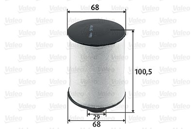 Valeo Kraftstofffilter [Hersteller-Nr. 587914] für Alfa Romeo, Audi, Chevrolet, Citroën, Daewoo, Fiat, Ford, Lancia, Opel, Peugeot, Saab, Subaru, Suzu von VALEO