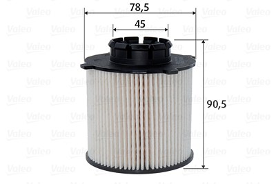 Valeo Kraftstofffilter [Hersteller-Nr. 587932] für Chevrolet, Opel, Saab, Vauxhall von VALEO