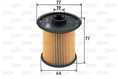 Valeo Kraftstofffilter [Hersteller-Nr. 587916] für Dacia, Renault von VALEO