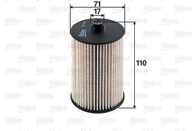 Valeo Kraftstofffilter [Hersteller-Nr. 587926] für Volvo von VALEO