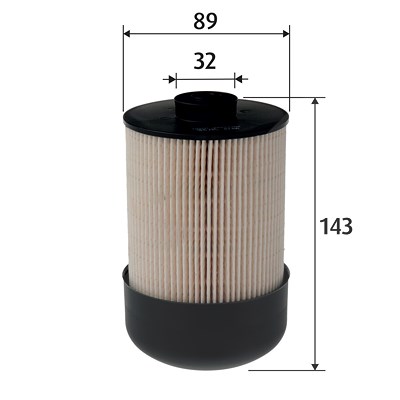 Valeo Kraftstofffilter [Hersteller-Nr. 587946] für Fiat von VALEO