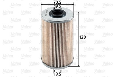 Valeo Kraftstofffilter [Hersteller-Nr. 587913] für Nissan, Opel, Renault von VALEO