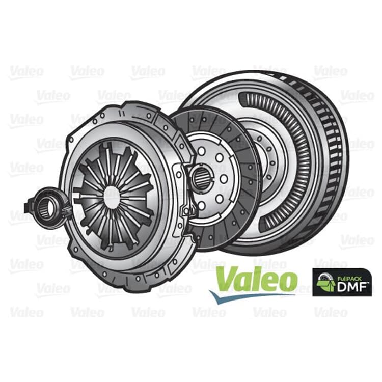 Valeo Kupplung + Schwungrad + Ausr?cklager Alfa Romeo Fiat Lancia von VALEO