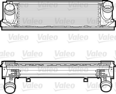 Valeo Ladeluftkühler [Hersteller-Nr. 818263] für BMW von VALEO