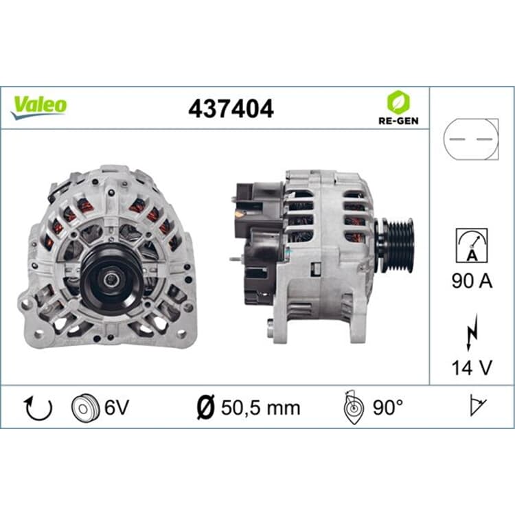 Valeo Lichtmaschine Audi Seat Skoda VW Valeo Lichtmaschine Audi Seat Skoda VW von VALEO