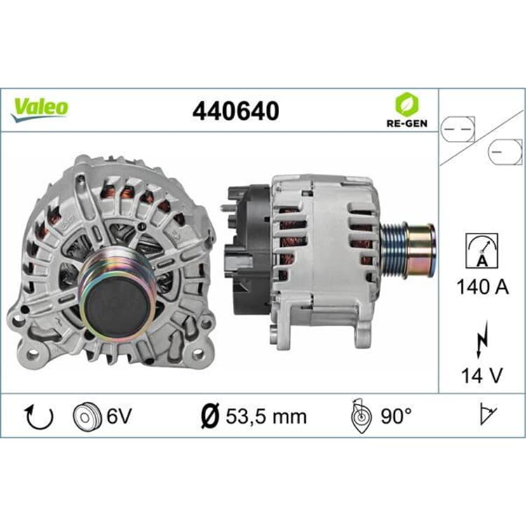 Valeo Lichtmaschine Audi Seat Skoda VW Valeo Lichtmaschine Audi Seat Skoda VW von VALEO