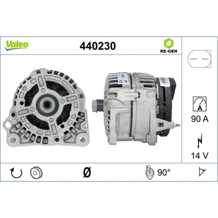 Valeo Lichtmaschine Audi Seat Skoda VW Valeo Lichtmaschine Audi Seat Skoda VW von VALEO