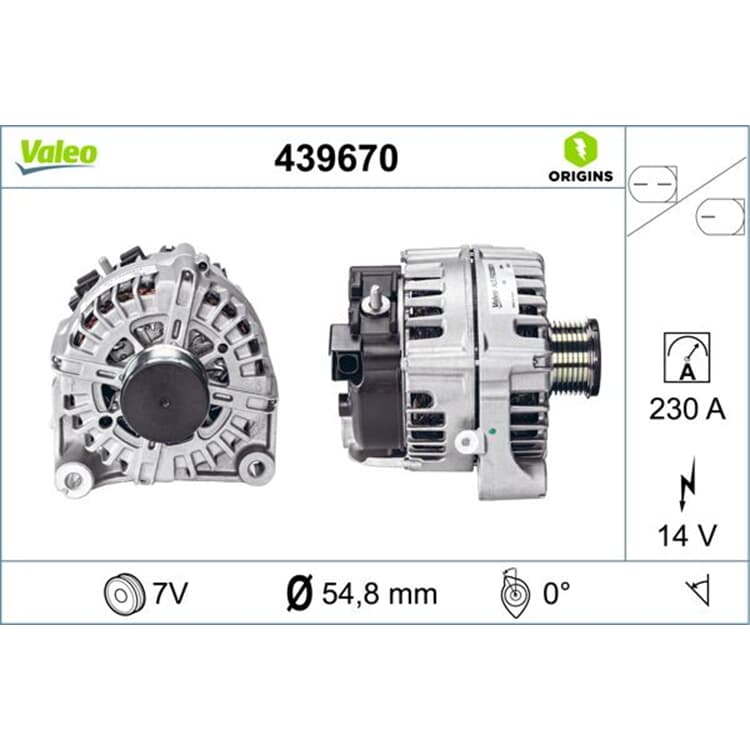 Valeo Lichtmaschine BMW 5er 7er X5 X6 Valeo Lichtmaschine BMW 5er 7er X5 X6 von VALEO