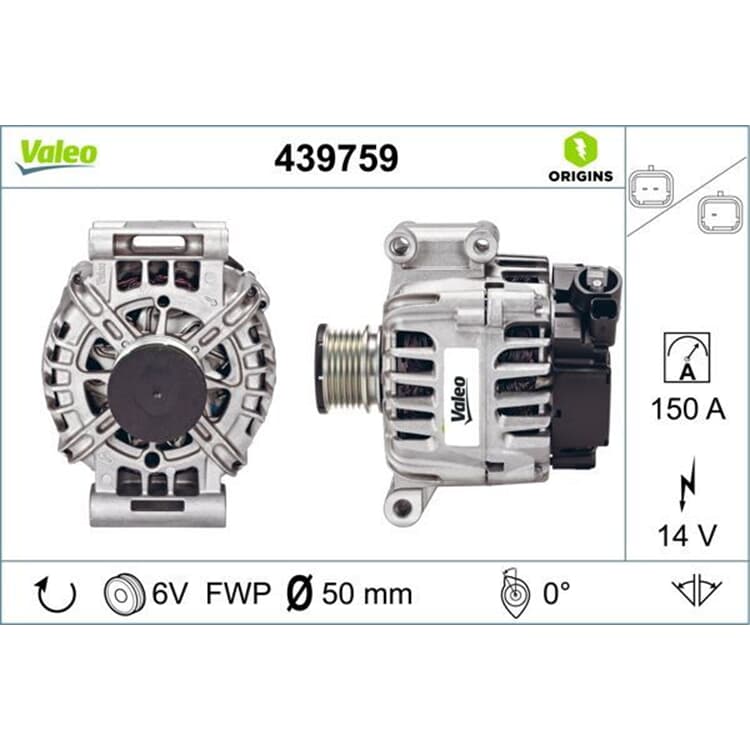 Valeo Lichtmaschine Citroen Mini Peugeot Valeo Lichtmaschine Citroen Mini Peugeot von VALEO