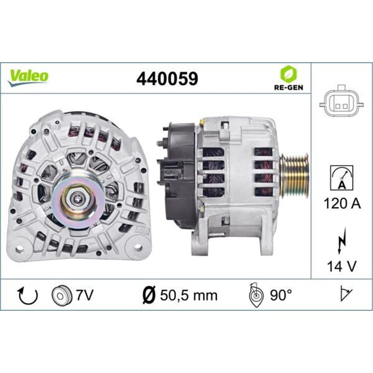 Valeo Lichtmaschine Dacia Renault Valeo Lichtmaschine Dacia Renault von VALEO