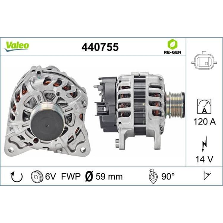 Valeo Lichtmaschine Dacia Renault Valeo Lichtmaschine Dacia Renault von VALEO
