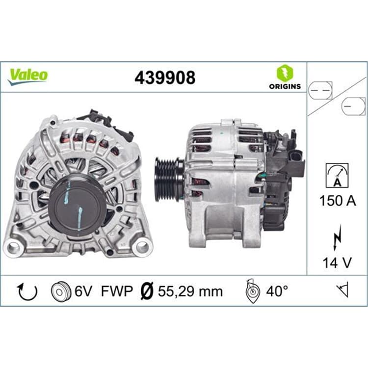 Valeo Lichtmaschine Ford C-Max Fiesta Focus Grand Kuga Valeo Lichtmaschine Ford C-Max Fiesta Focus Grand Kuga von VALEO