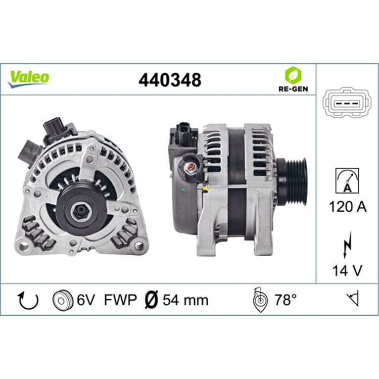 Valeo Lichtmaschine Ford Mazda Volvo Valeo Lichtmaschine Ford Mazda Volvo von VALEO