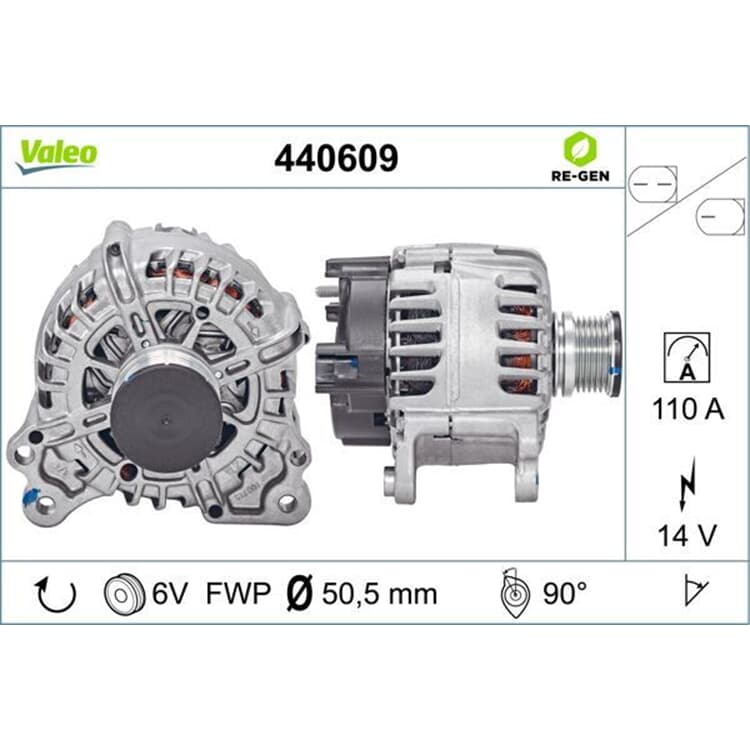 Valeo Lichtmaschine Seat Skoda VW Valeo Lichtmaschine Seat Skoda VW von VALEO