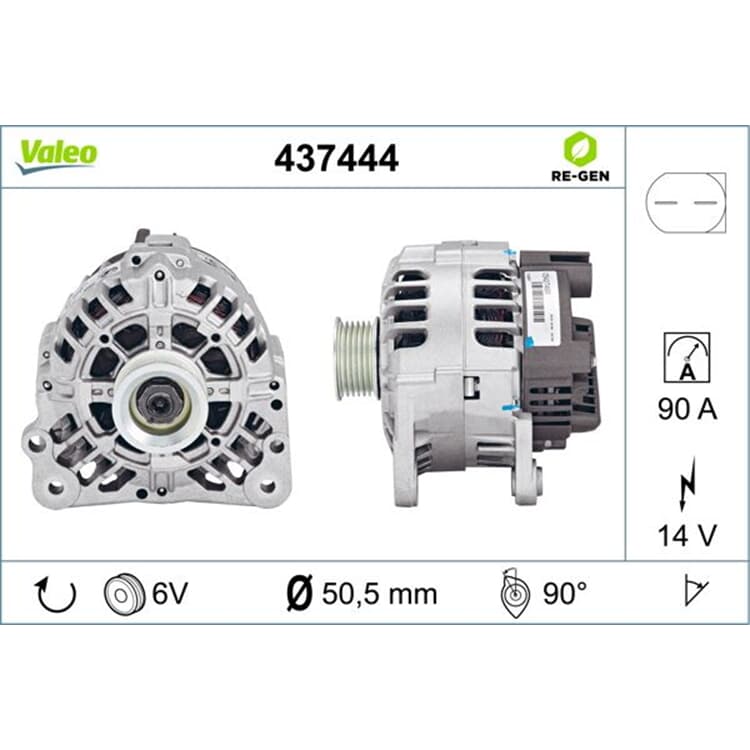 Valeo Lichtmaschine Seat Skoda VW Valeo Lichtmaschine Seat Skoda VW von VALEO